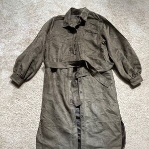 Banana Republic Faux Suede Dress